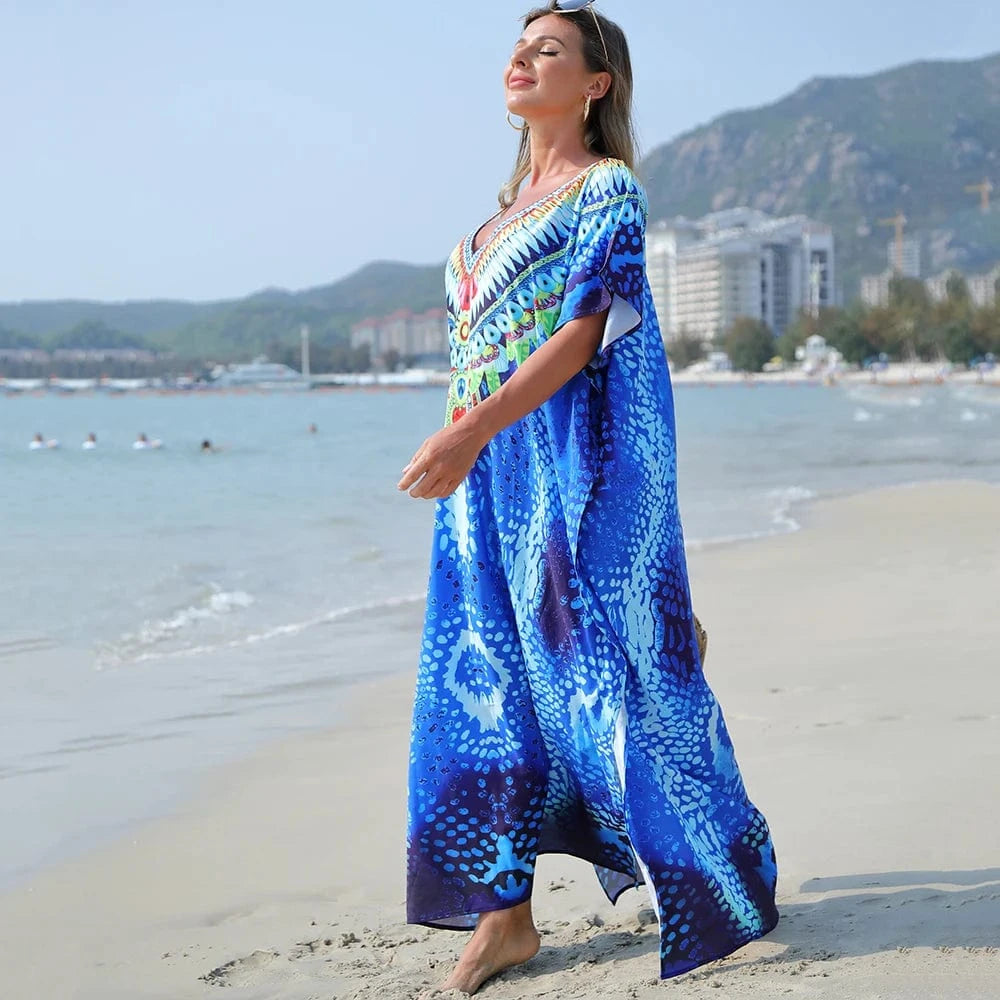 Tunique de Plage en Mousseline Roxane