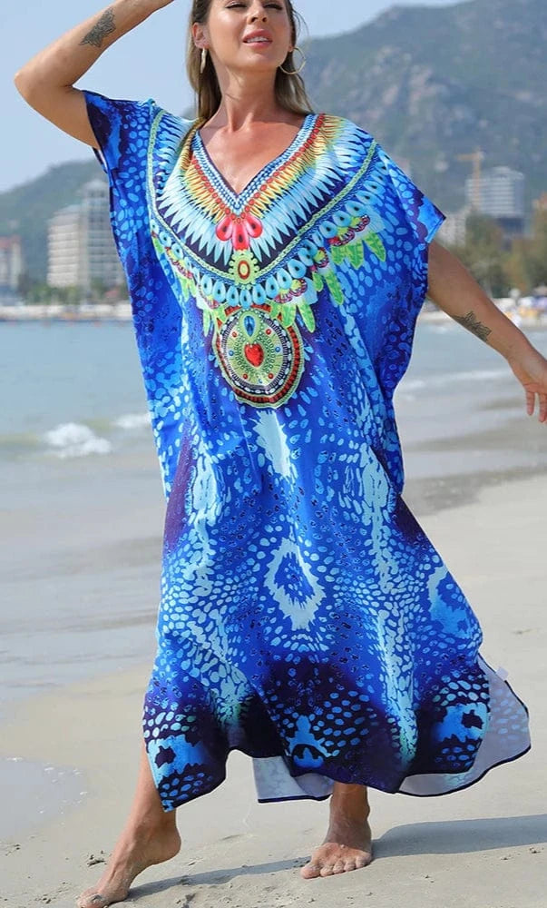 Tunique de Plage en Mousseline Roxane