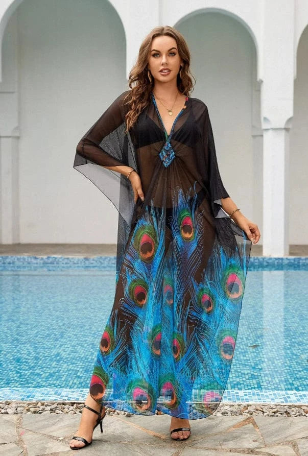 Tunique de Plage Lilou en Mousseline