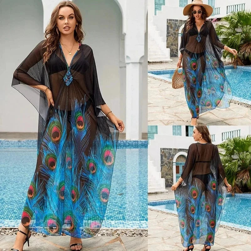 Tunique de Plage Lilou en Mousseline