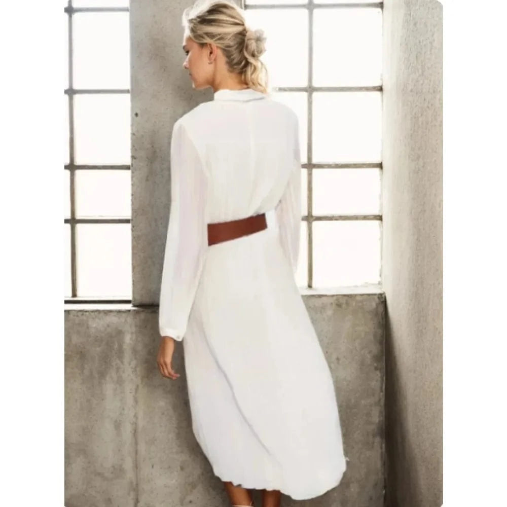 Tunique de Plage Longue Emy en Mousseline