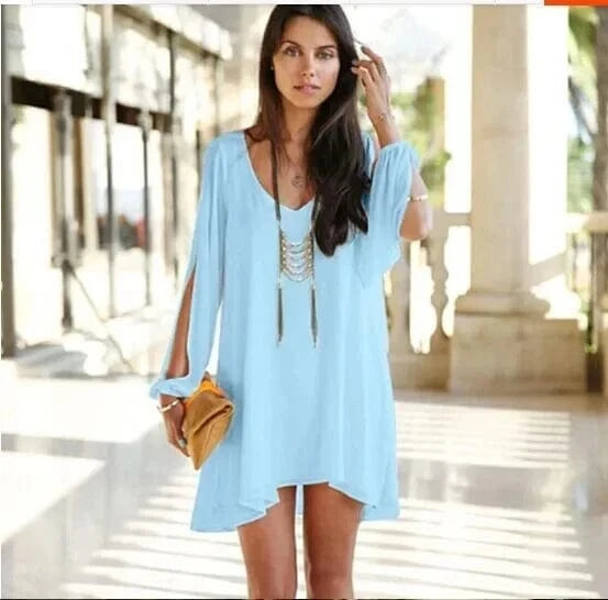 Tunique de Plage Sexy et Colorée