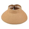 Visière Femme Casquette de Paille Anti UV